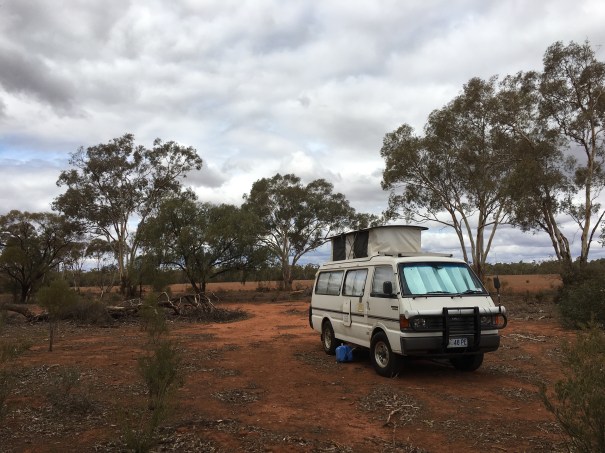 Camping at Cobar
