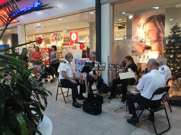 Carols by the Salvation Army in Forster NSW