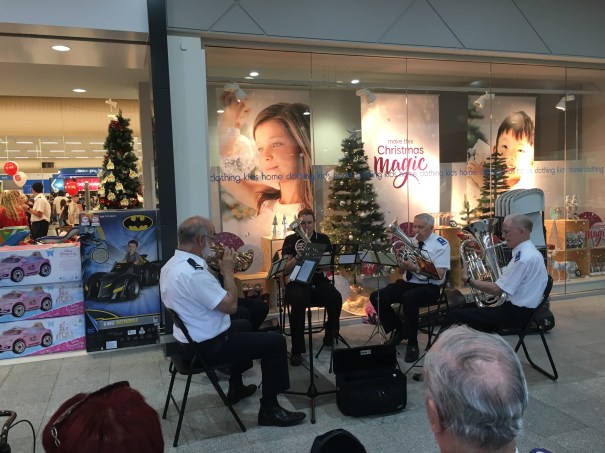 Carols by the Salvation Army in Forster NSW