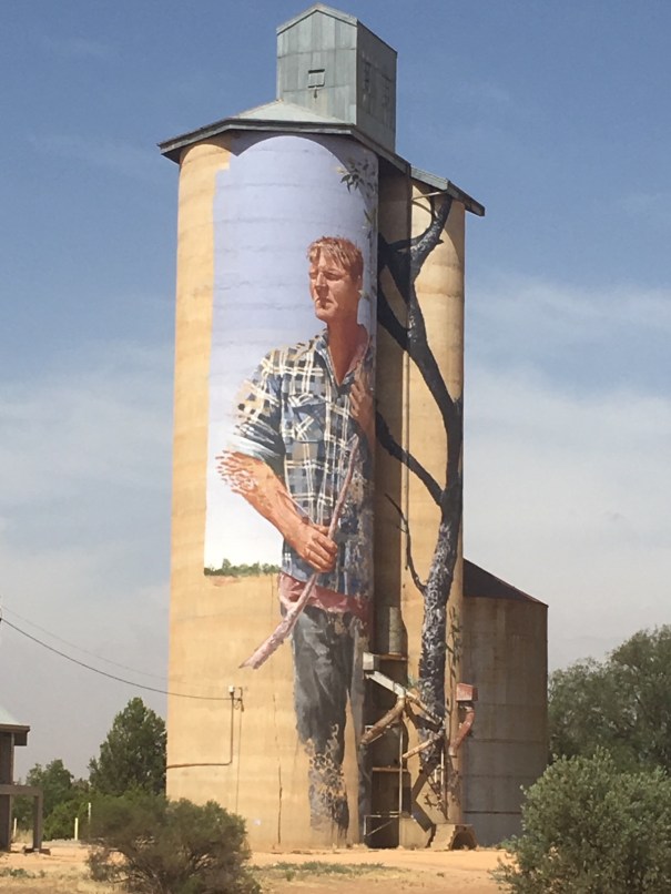 Patchewollock Silo Art
