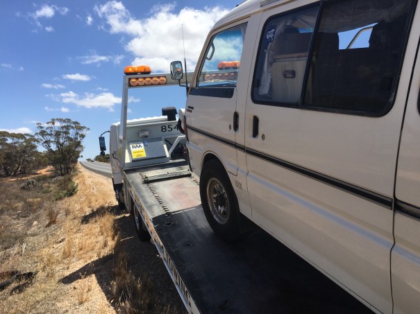 Campervan on a truck