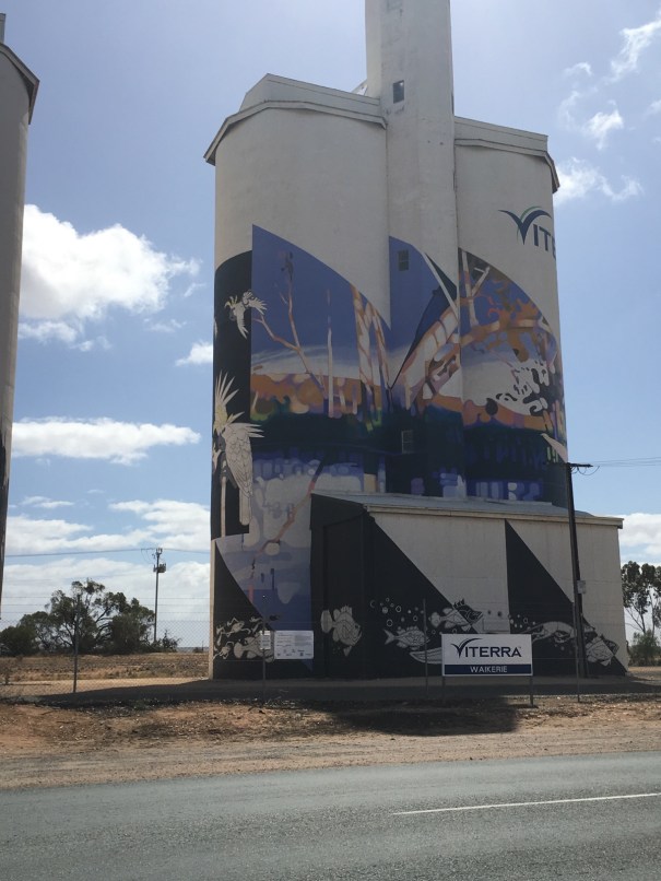 Painted Silos at Waikerie South Australia 