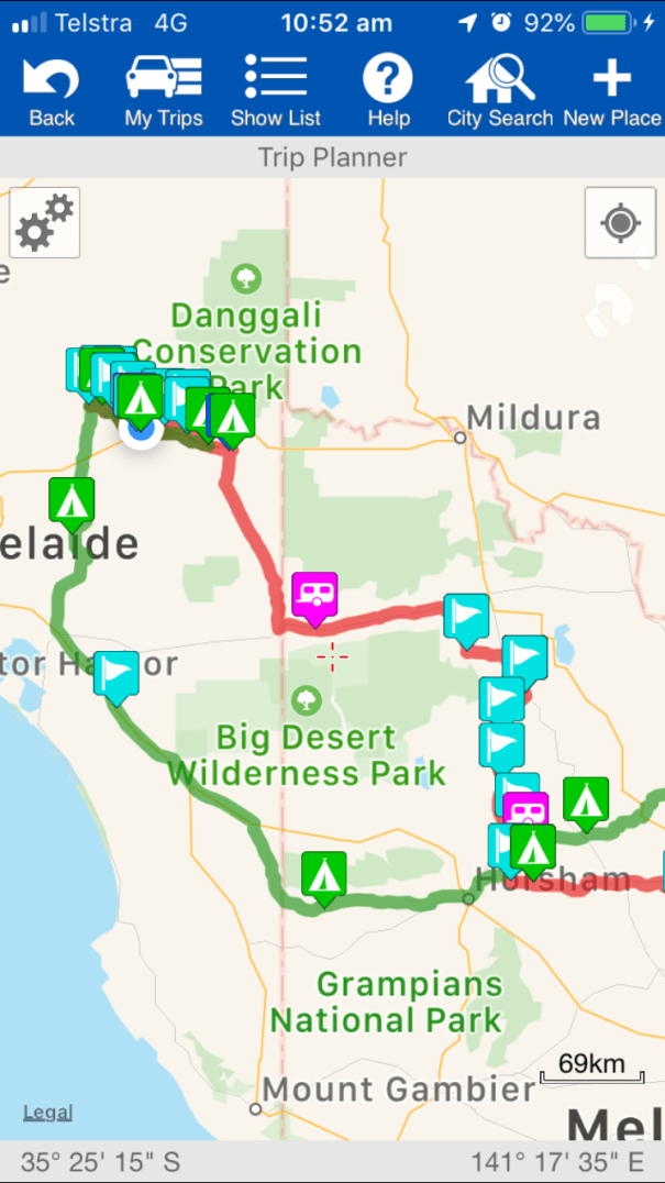 WikiCamps Australia App