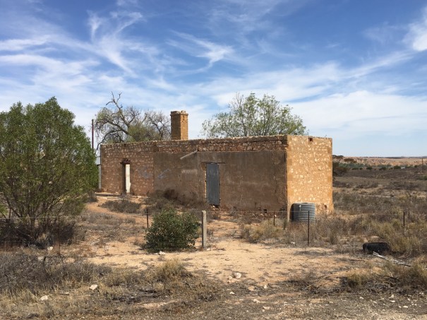Old decrepit stone building