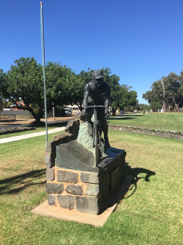 Statue of Sir Hubert Opperman