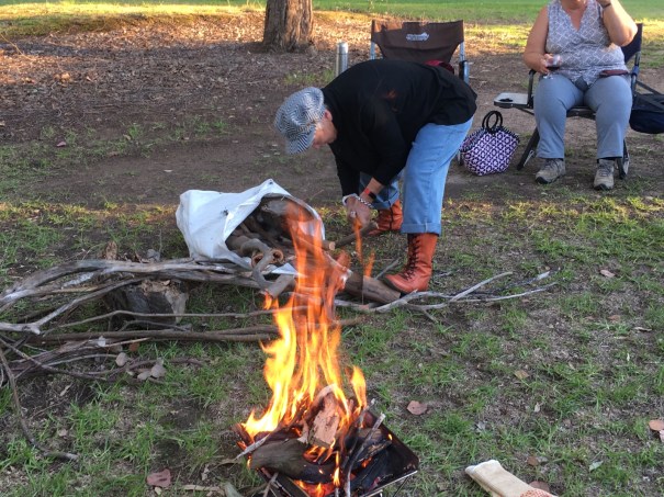 Campfire at Corryong