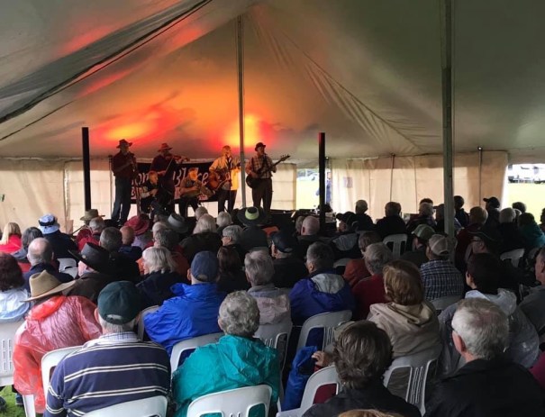 Entertainment tent at #MFSR2019