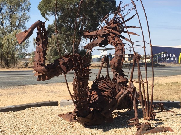 Street art in Lockhart 