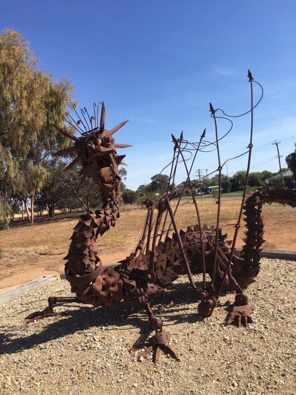 Street art in Lockhart 