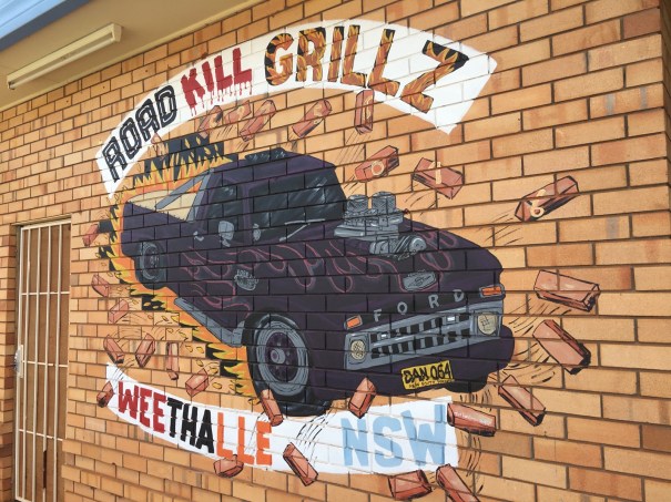 Road Kill Grillz at Weethalle NSW