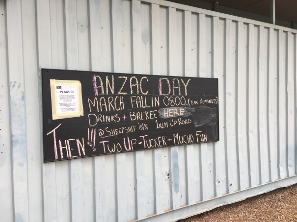 Lake Beard War Memorial near Lightning Ridge 