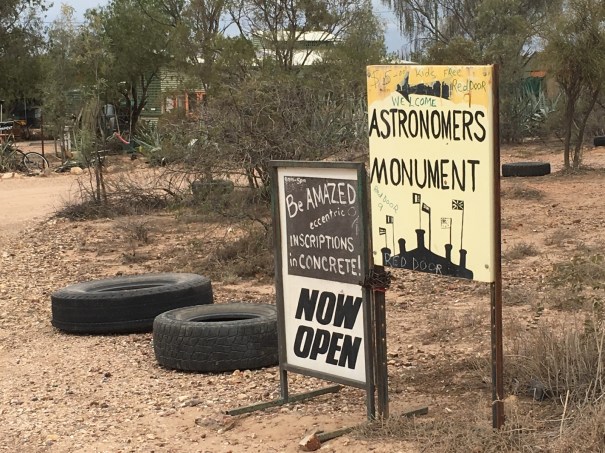 Astronomers Monument Lightning Ridge 