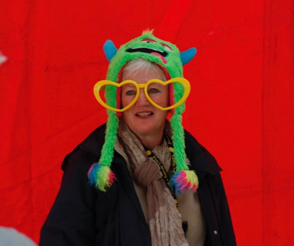 Crazy hat night at CMCA Solos Rally in Blackall 