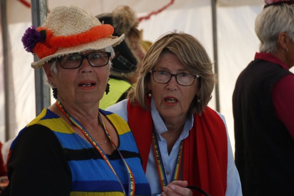 Crazy hat night at CMCA Solos Rally in Blackall 