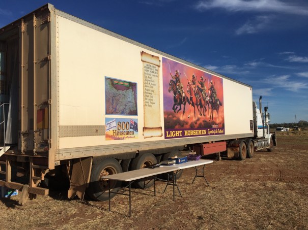 Fruit and vegetable man in Yaraka