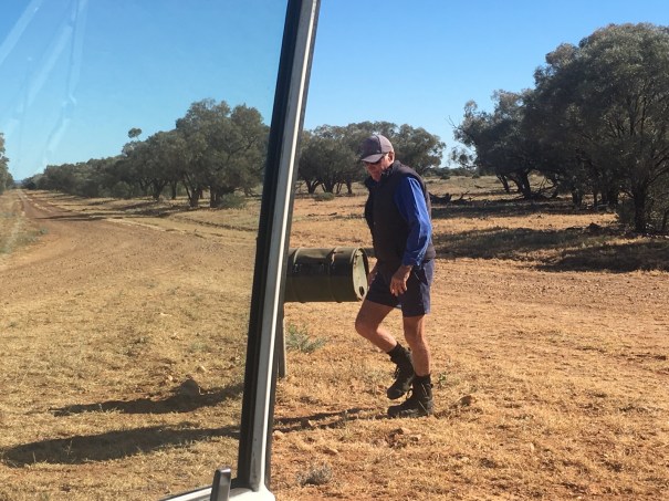 The Yaraka Mailrun - delivery