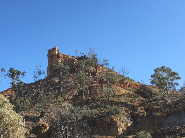 Castle Rock near Yaraka Queensland 
