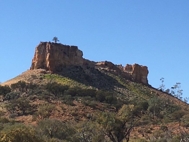 Castle Rock near Yaraka Queensland 