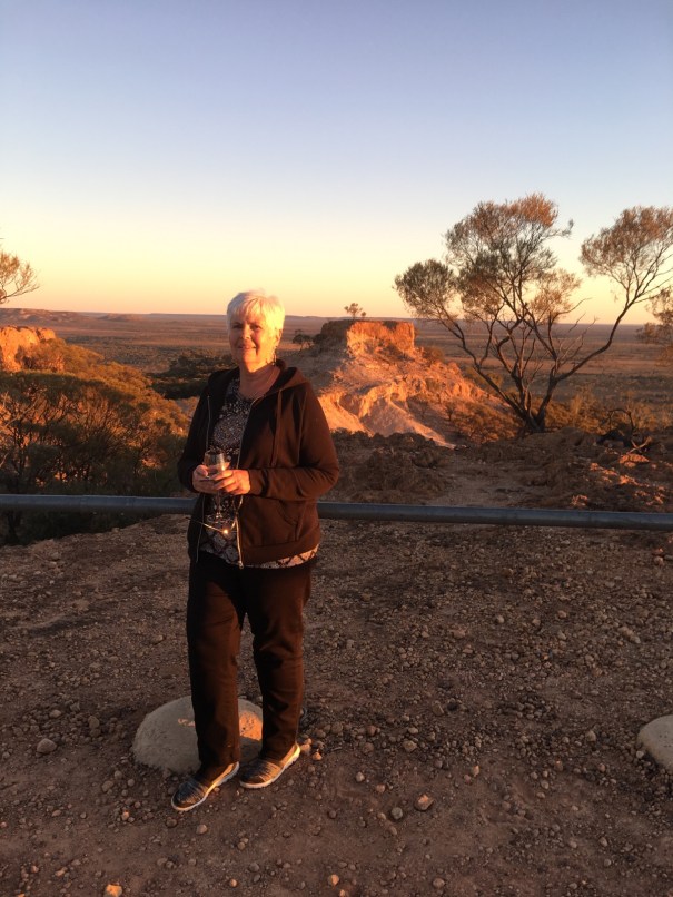 Mt Slocombe at sunset