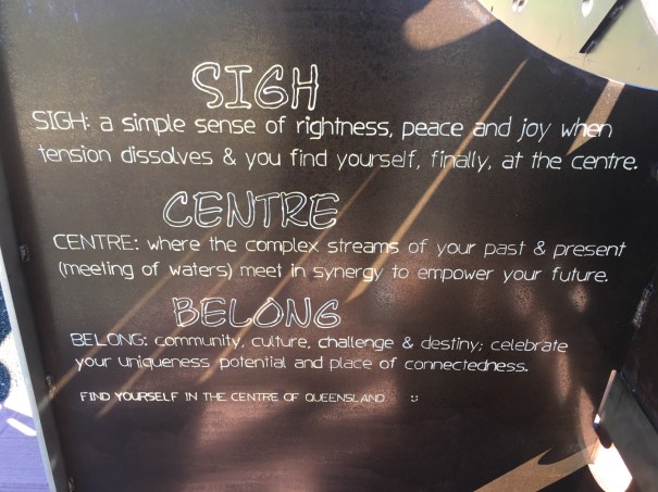 Muttaburra, the Centre of Queensland 