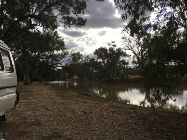 Redbank camping area at Jericho Queensland 