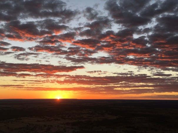 Sunset at Mt Slocombe Queensland 