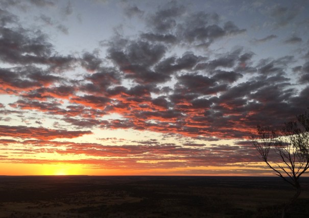Sunset at Mt Slocombe Queensland 